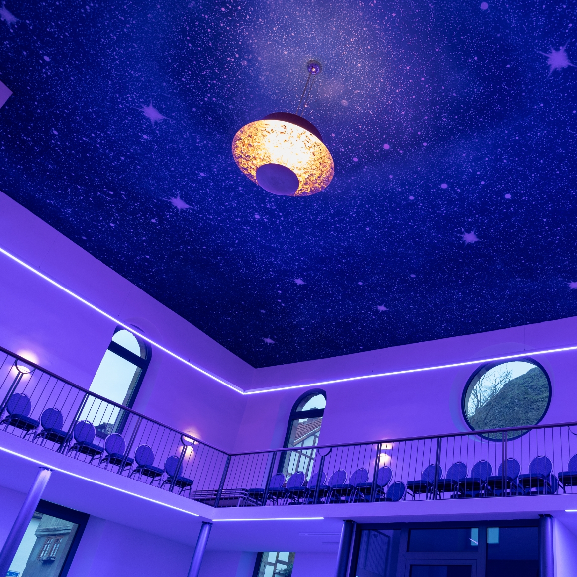 Kirchenbeleuchtung Synagoge LED Leuchten Luxsystem von Hadler