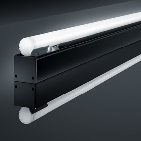 LED Leuchten Luxsystem Steckvorrichtung LED Lichtlinie 20.3 schnelle Montage schwarz HUGO