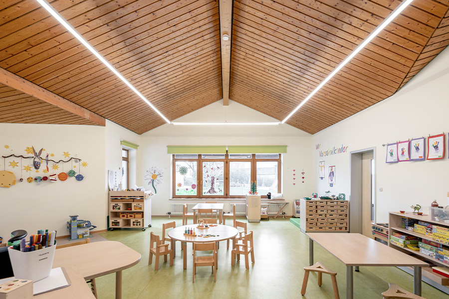 LED-Leuchten Projekt Kindergarten Guxhagen