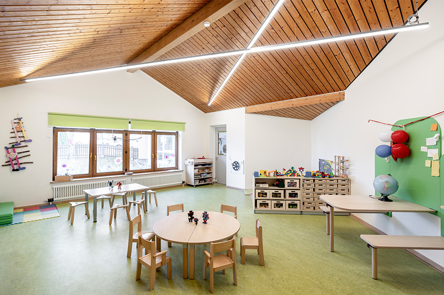LED-Leuchten Projekt Kindergarten Guxhagen