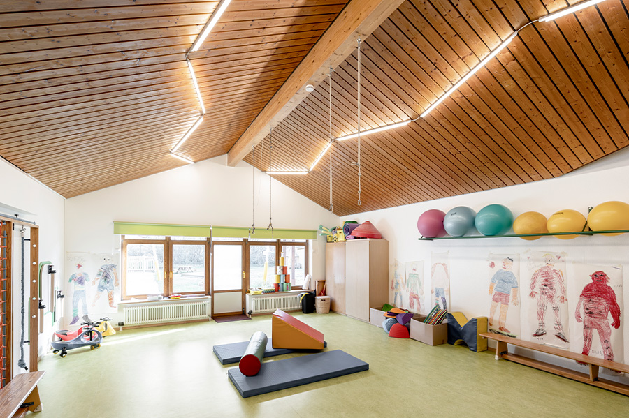 LED-Leuchten Projekt Kindergarten Guxhagen