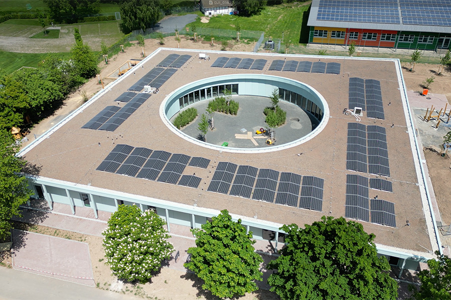 LED-Leuchten Projekt Kita Felsberg