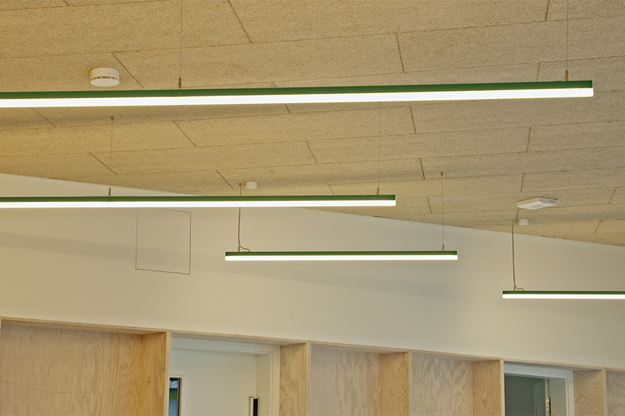 LED-Leuchten Projekt Kita Felsberg