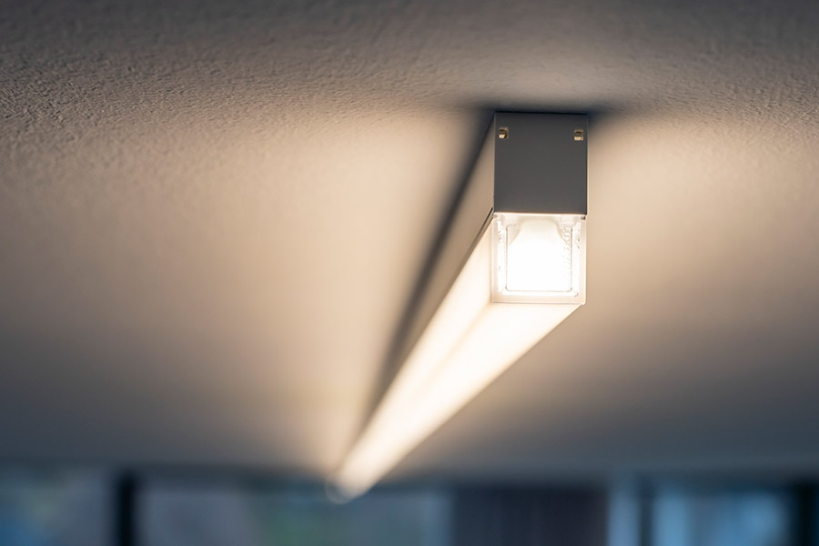 LED Leuchten Deckenleuchte Luxsystem 20.3 LED schlank Beleuchtung Wohnzimmer Privathaus