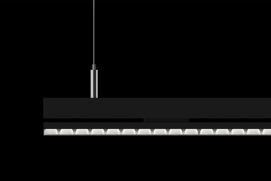 LED Leuchten Pendelleuchte Beleuchtung Eingangsbereich Treppenhaus Tube Luxtronic Technik kroone lighting
