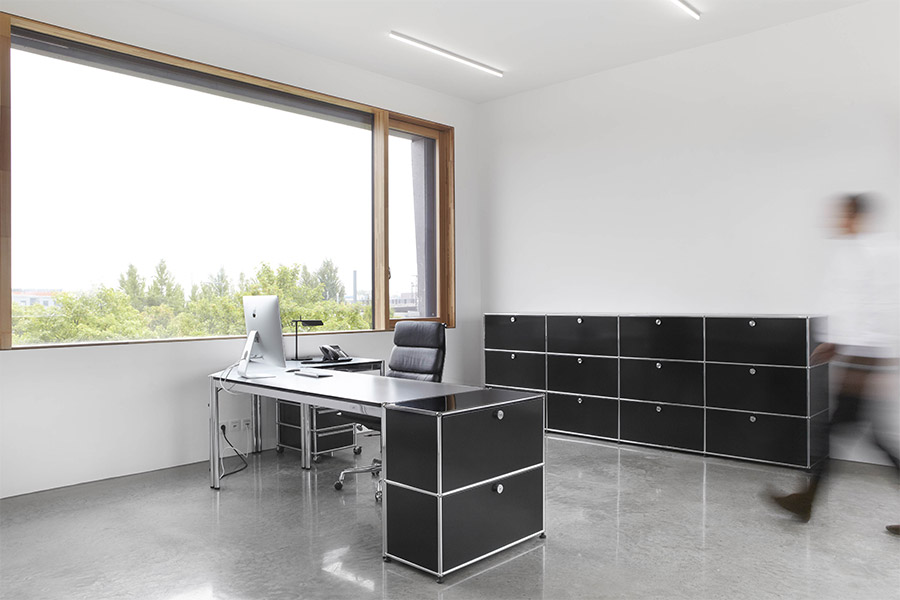 Luxsystem LED Leuchten Office Textilmacher Innenarchitektur
